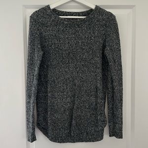 NEVER WORN, knit sweater. Longer length and super cozy.